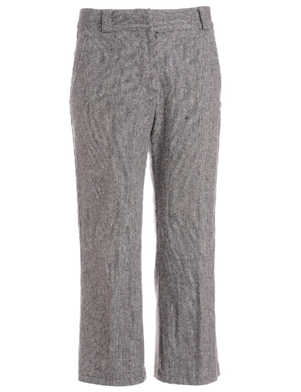 Label Cropped Dana Tapered Trousers