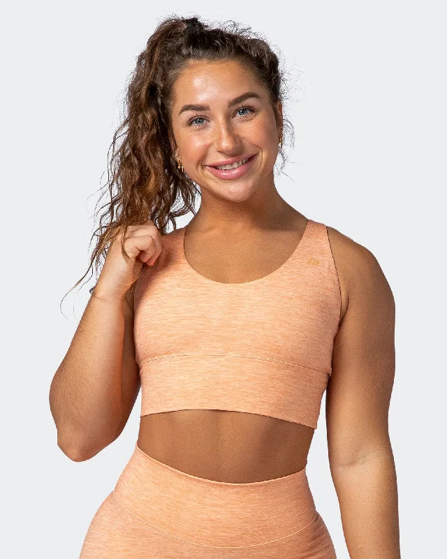 Lift Longline Bra - Apricot Marl