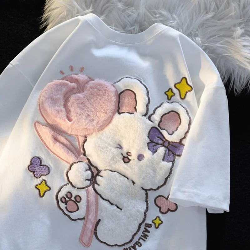 Tulip Bunny Fluffy Tee