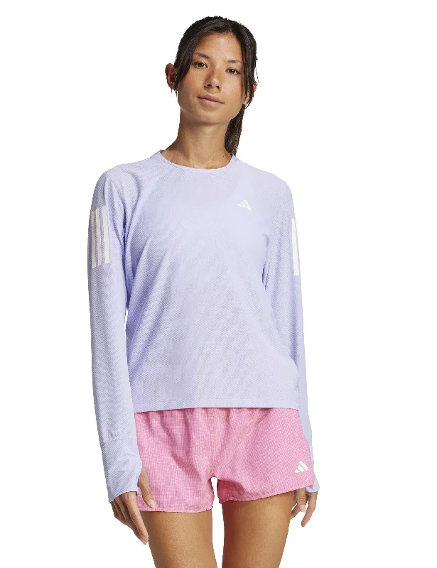 Own The Run Long Sleeve Top - Violet Tone