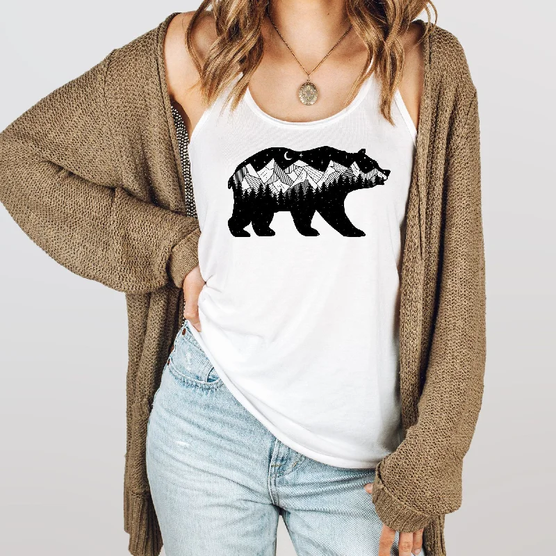 Midnight Bear Tank Top