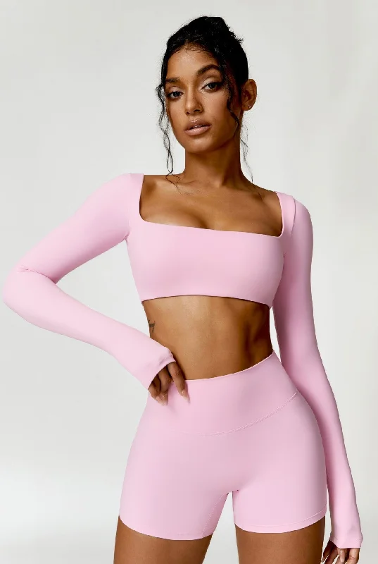 Camila Crop Top - Pink