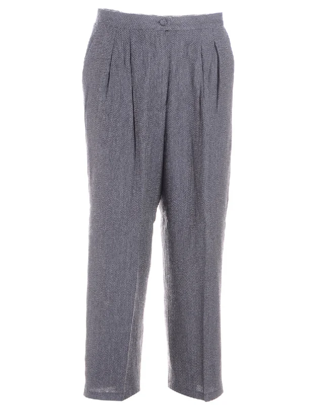 Label Cropped Dana Tapered Trousers