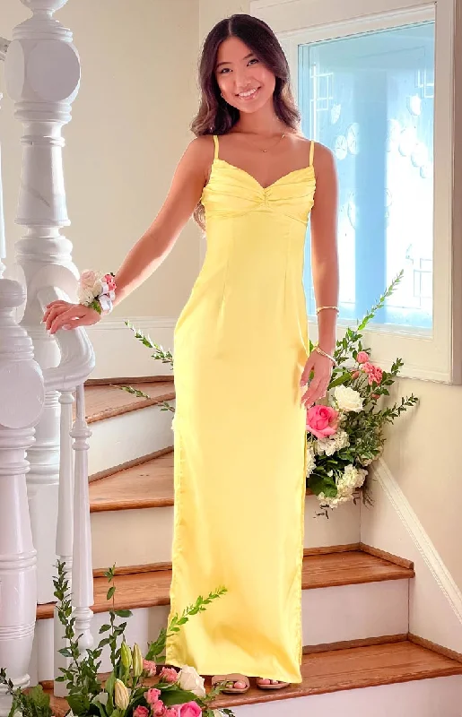 Honey Yellow Maxi Dress