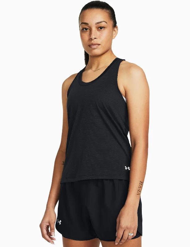 Launch Singlet - Black/Reflective