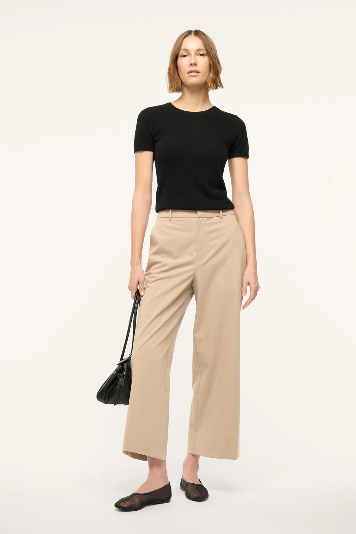 Prince Cropped Pant ~ Stone