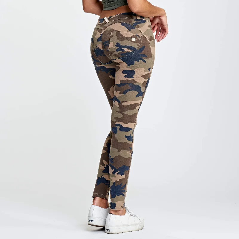 WR.UP® Fashion - Low Waist - Full Length - Brown Camo