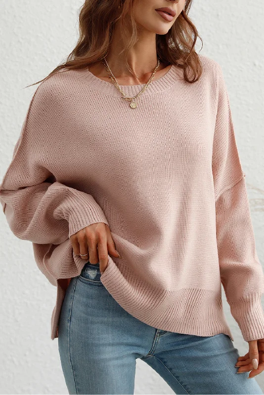 'Sandy' Round Neck Sweater (6 Colors)