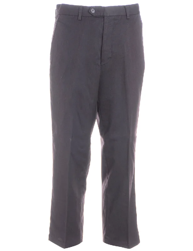 Label Cropped Dana Tapered Trousers