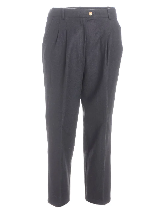 Label Cropped Dana Tapered Trousers