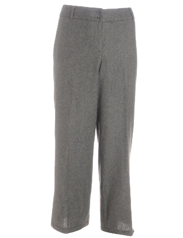 Label Cropped Dana Tapered Trousers