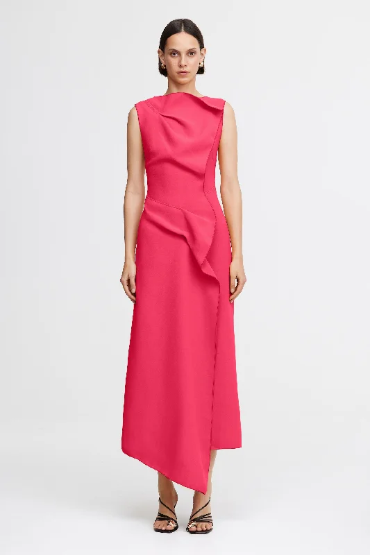 NORMANHILL MIDI DRESS