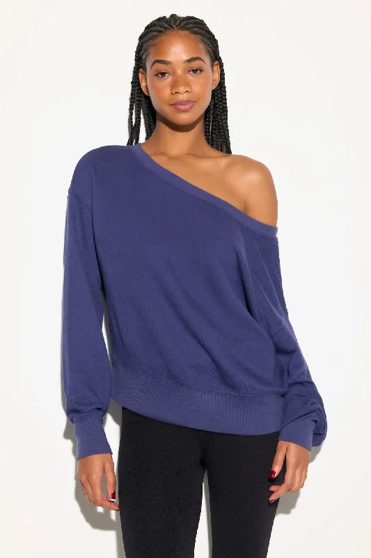 La Vida Off Shoulder Sweatshirt