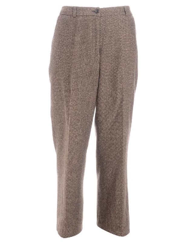 Label Cropped Dana Tapered Trousers