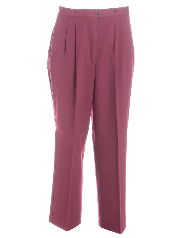 Label Cropped Dana Tapered Trousers