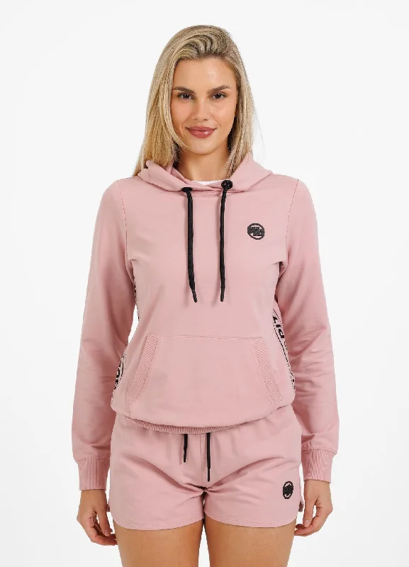 Women's hoodie French Terry La Canada - Pink