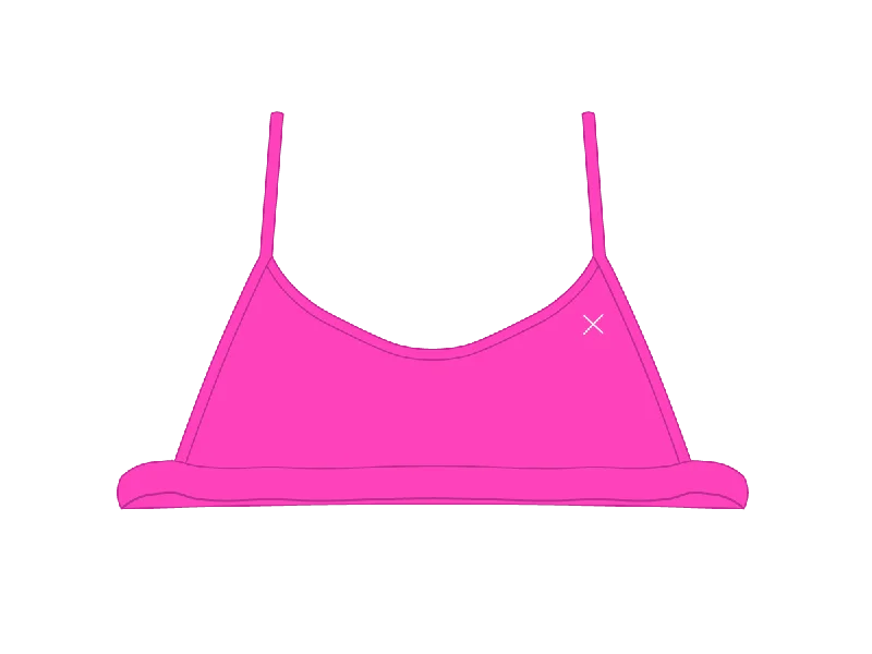 Hot Pink Open Side Top