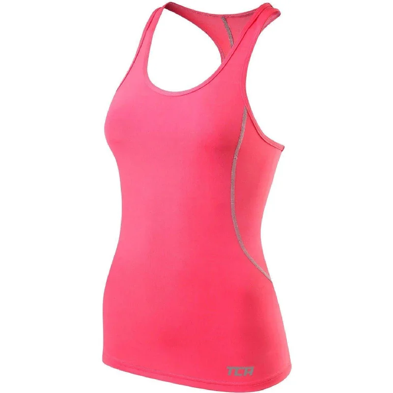 TCA Pro Performance Womens Running Vest Tank Top - Pink